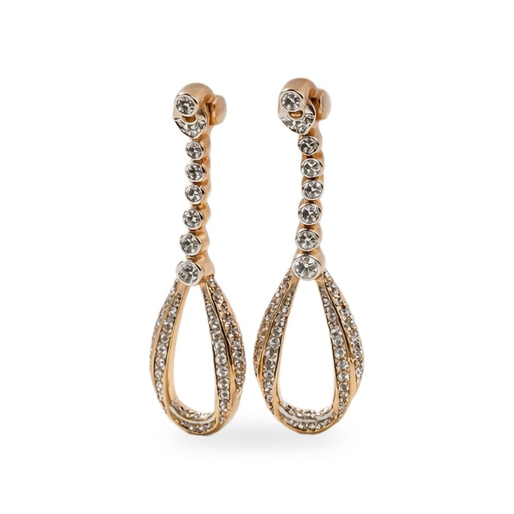 Open Teardrop Drops