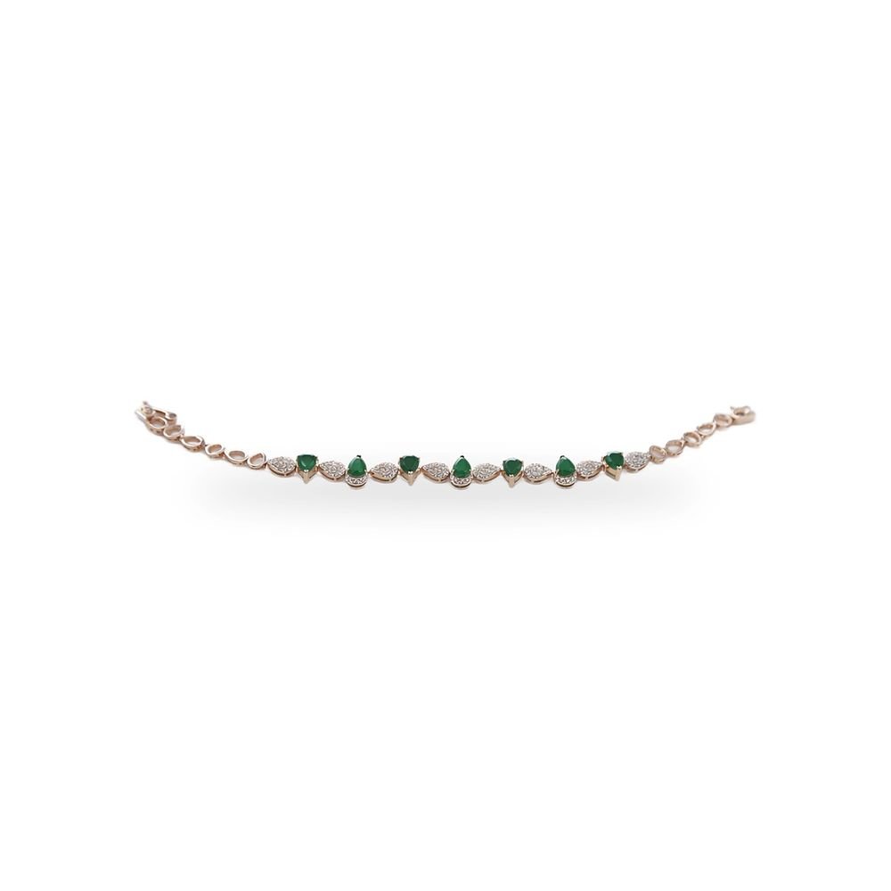 Emerald Line Bracelet