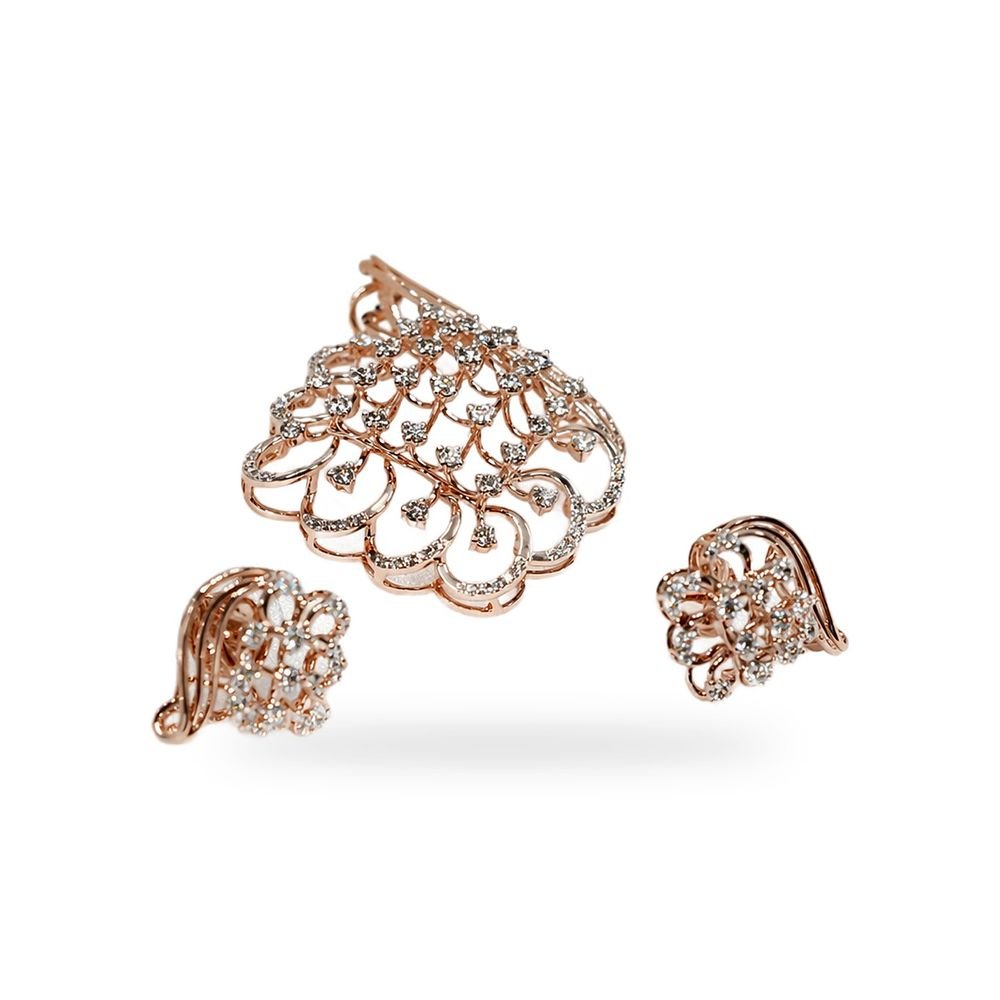 Rose Gold Lace Set