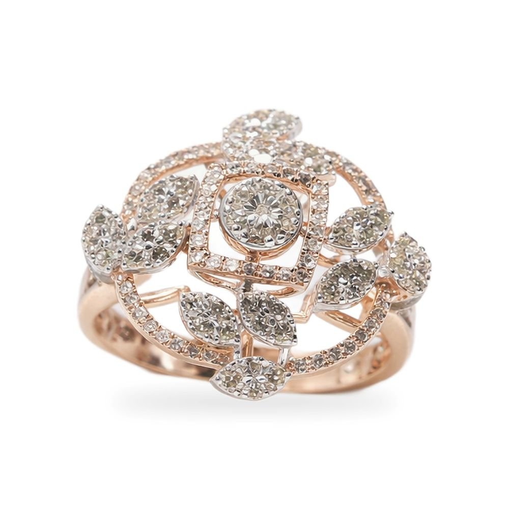 Floral Cluster Ring