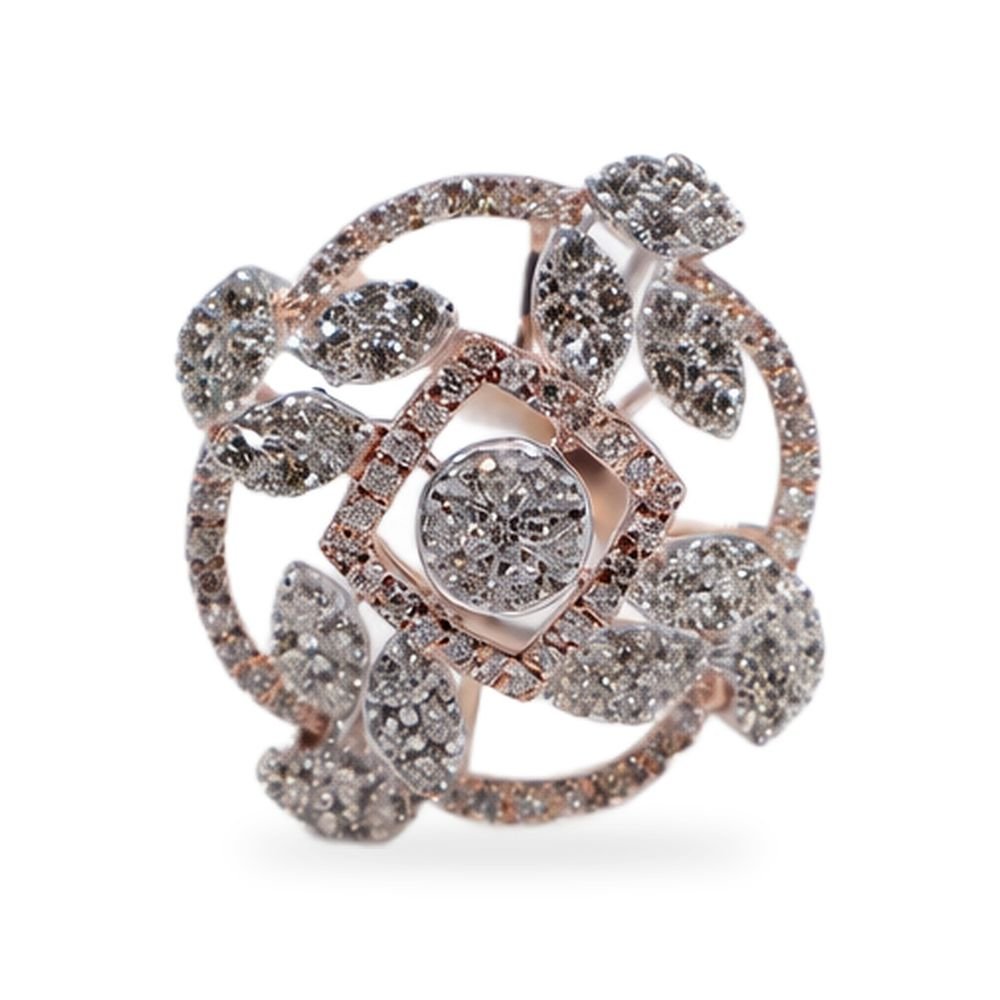 Rosette Filigree Ring
